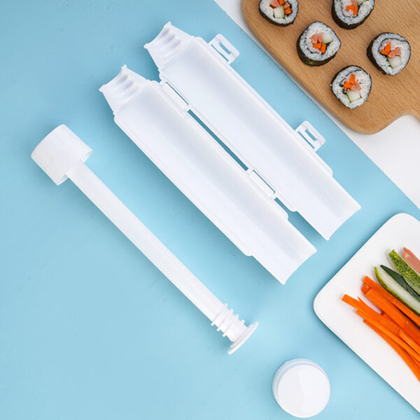 Kitchen DIY Sushi Making Machine Sushi Tool Sushi Maker Quick Sushi Bazooka Japanese Rolled Rice Meat Mold Bento Accessories - Imagen 2