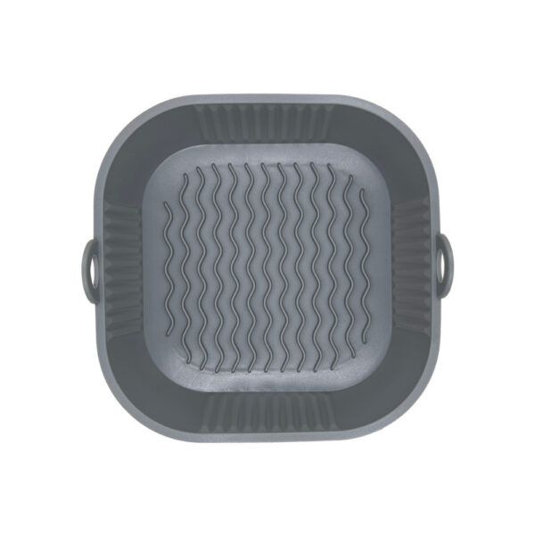 Square Air Fryer Baking Pan Silicone Tray - Imagen 6